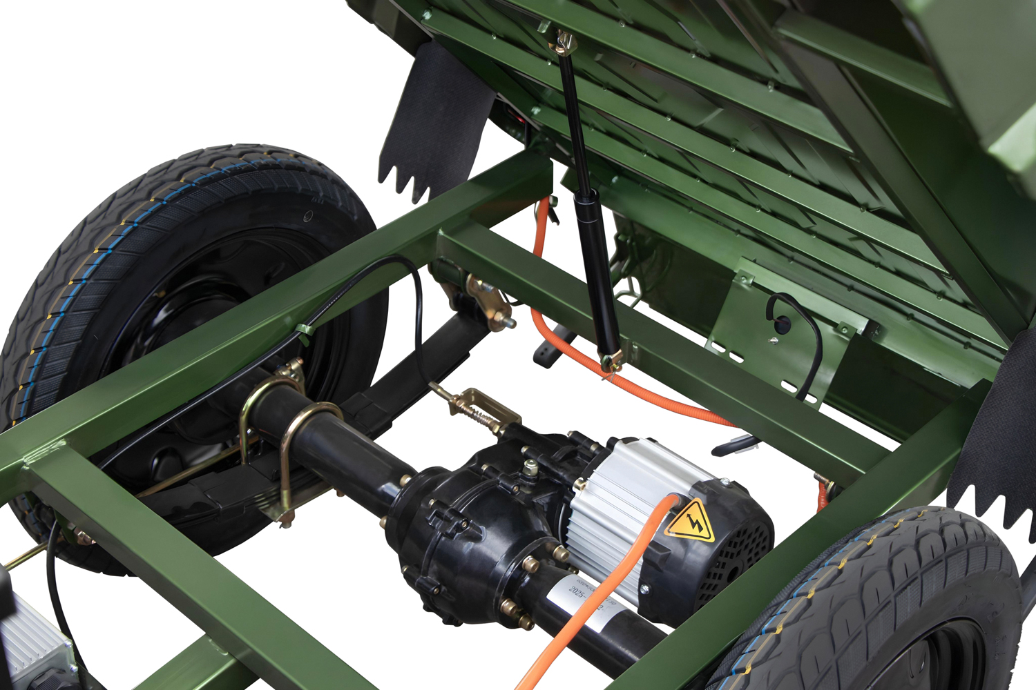 Elektroauto Geco Moto Truck P10 gXP Cargo TUK, Elektro Lieferwagen, Elektro Kipper mit manueller Kippfunktion