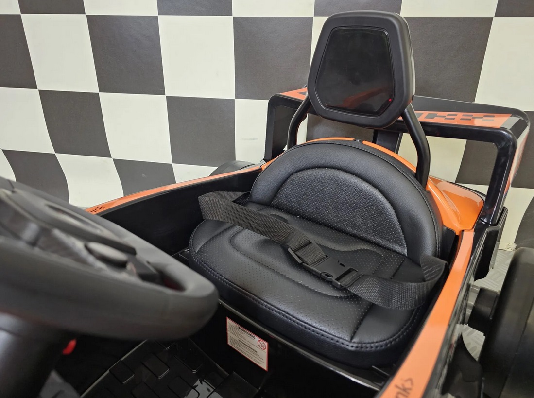 Elektrokinderfahrzeug McLaren Formel 1 Elektro Kinderauto mit 2x25 Watt, Elektro-Rennauto für Kinder