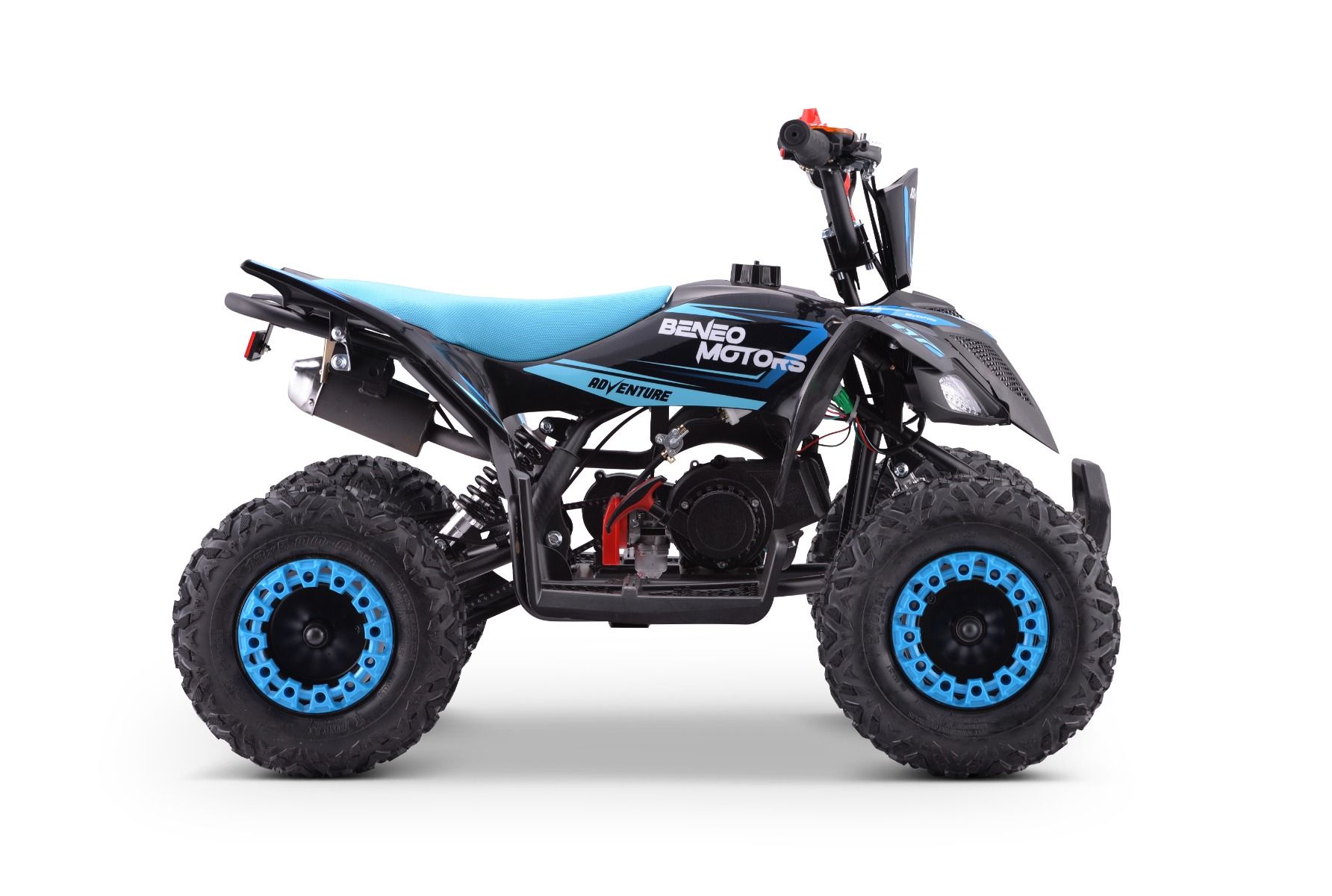 ATV Mini Anfänger Quad für Kinder Beneo Motors Adventure, 50cc Benzin Kinderquad 40 km/h