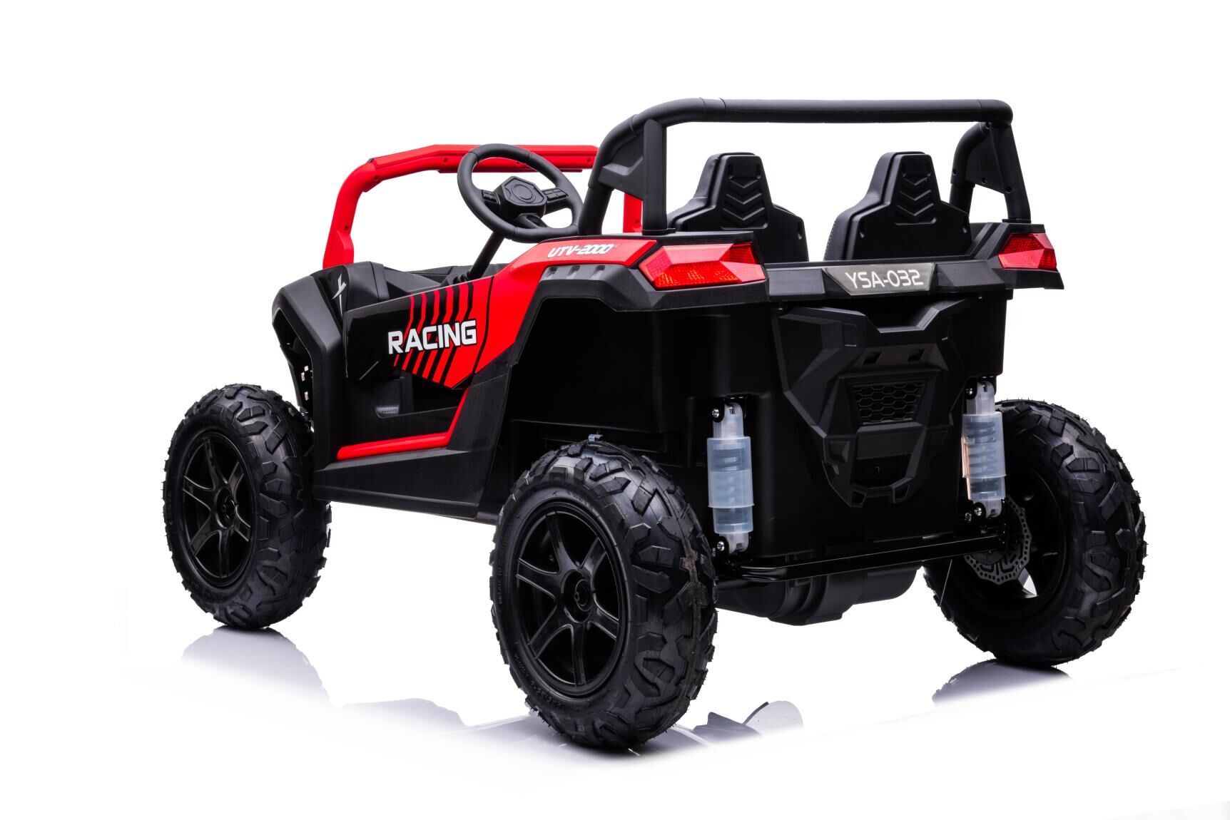 Großes Kinder Elektroauto - 15 km/h, 2-Sitzer Elektro-Buggy UTV XXL Elektrofahrzeug mit Lithiumakku und Differential Motor