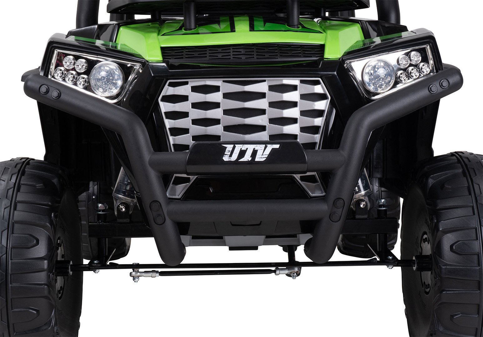 Elektro-Kinderauto UTV Ride Jeep - Elektrofahrzeug für Kinder, Elektro Kinderquad 2-Sitzer 2x200 Watt