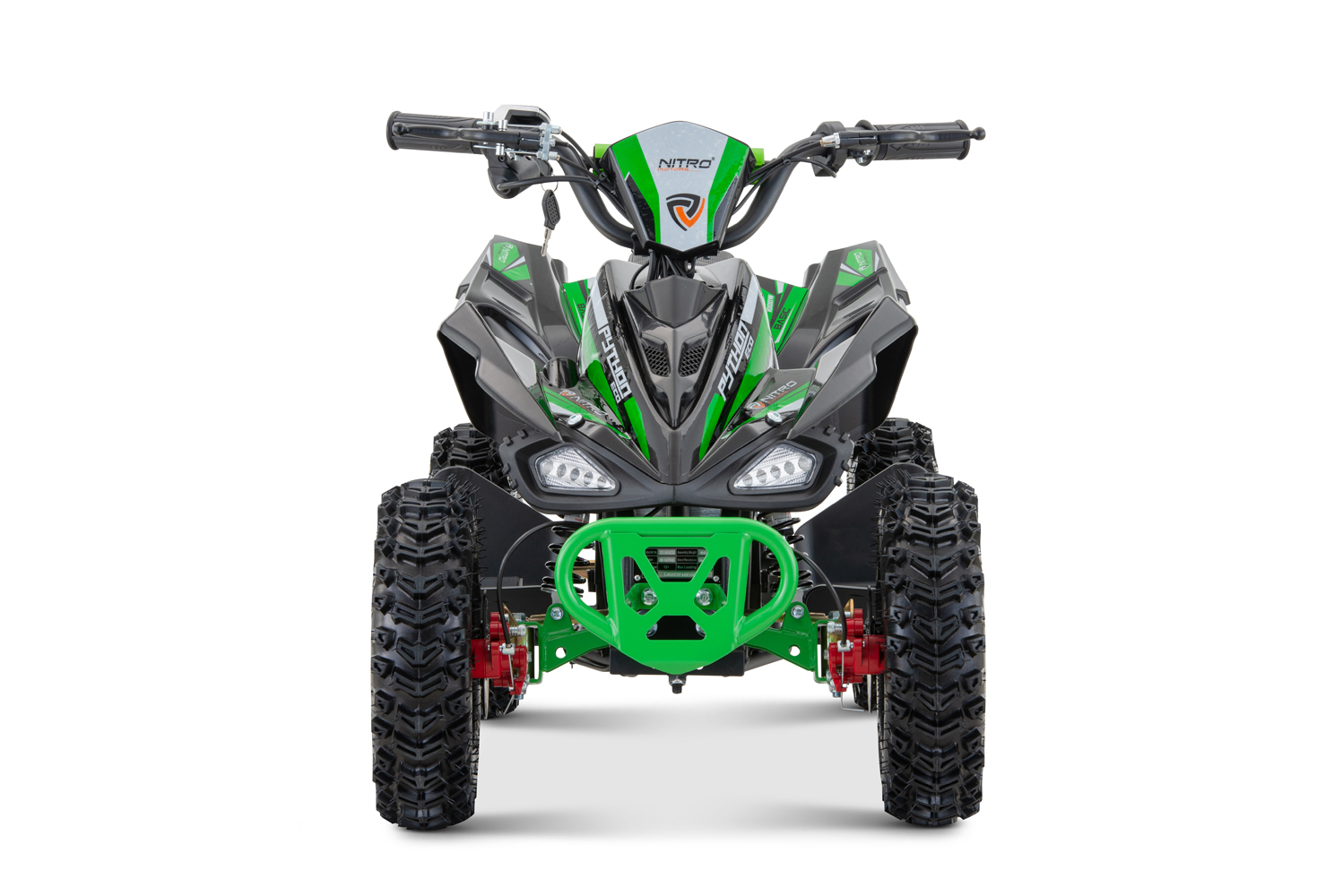 NITRO MOTORS 1000W Eco mini Kinder Quad Python Snowy-Profil L Sport 6 Zoll Elektro Kinderquad