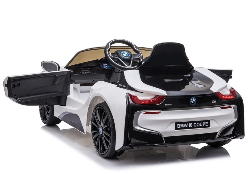 Elektro Kinderauto BMW I8, Ledersitz, EVA-Reifen, Kinderfahrzeug