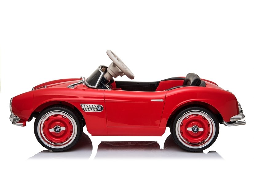 Kinderauto Oltimer, BMW Retro, Elektrofahrzeug für Kinder
