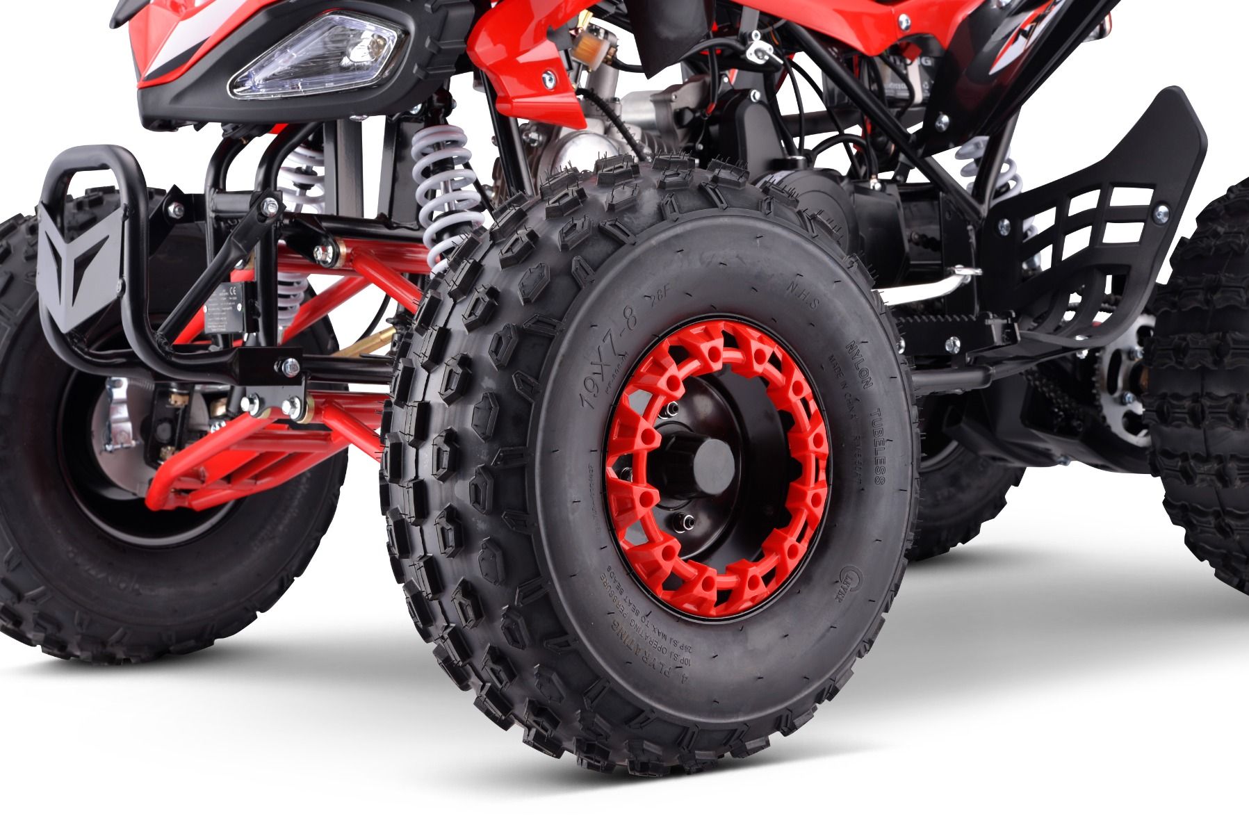 ATV Miniquad für Kinder Beneo Motors ZXT, 125cc Benzin Kinderquad 55 km/h und 8 Zoll Räder