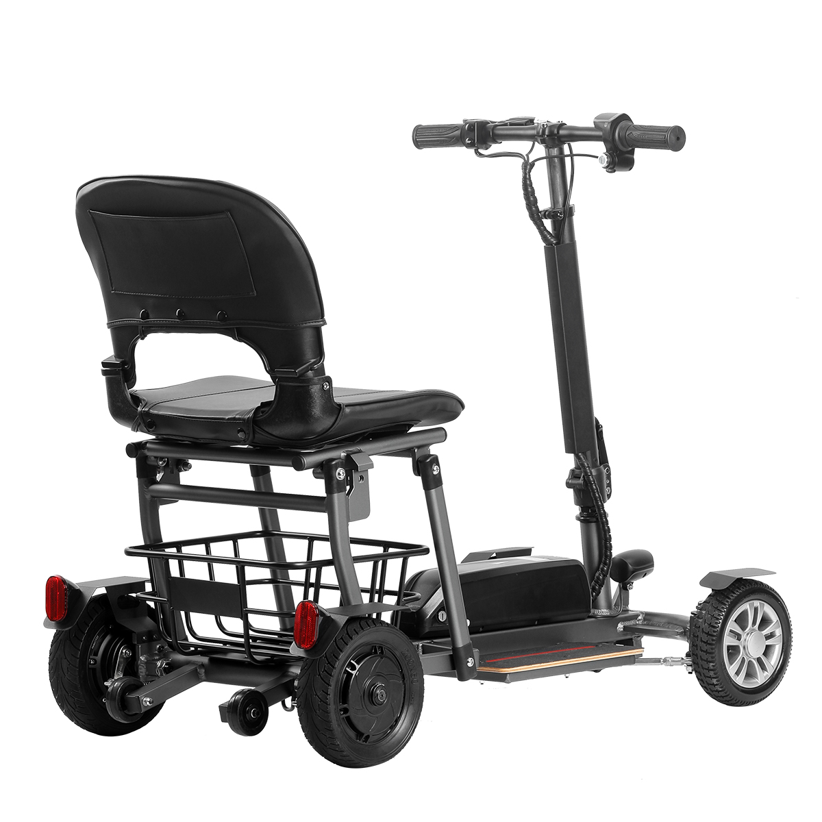 klappbares 4 Rad Seniorenmobil Muvy 6 km/h - Mobilitätshilfe, Dreirad-Scooter führerscheinfrei