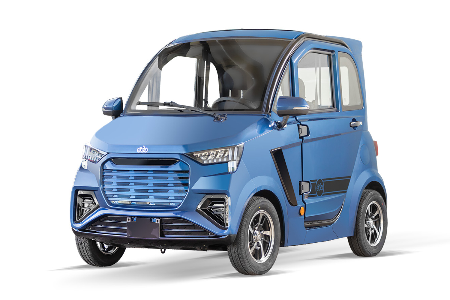 EEC Elektroauto E-GO! eK4, E-Auto für Senioren, 4kW Gleichstrommotor, herausnehmbarer Akku, Straßenzulassung 45km/h