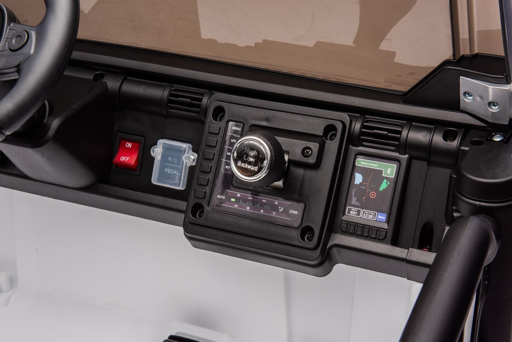 Kinder-Elektroauto Toyota FJ Cruiser XXL mit Allrad und Lithiumakku, Elektro Kinderfahrzeug 4x55 W, Elektrofahrzeug für Kinder 2-Sitzer