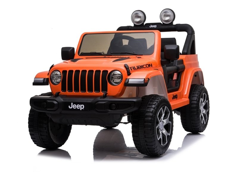 Elektrofahrzeug für Kinder, Kinderelektroauto, Lizenz Kinder Elektro Auto Jeep Wrangler Rubicon Allrad mit 4x35W
