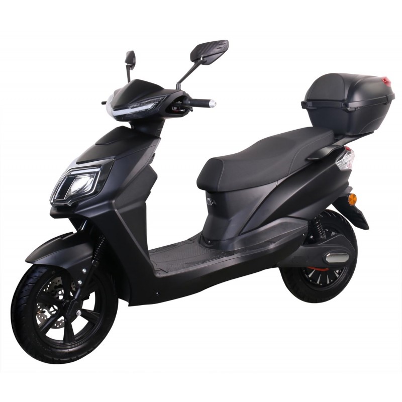 Elektroroller E-Roller Long Runner mit 2800 Watt BleiGel Akku, Reichweite 85 km, E-Mofa Cityroller