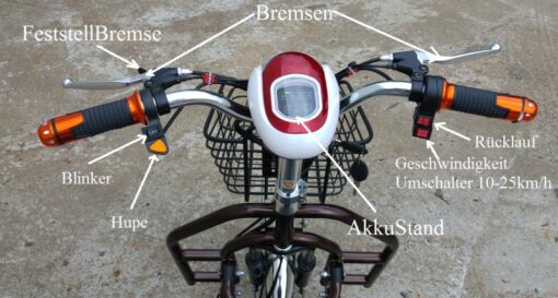 faltbares 3 Rad Seniorenmobil für Zwei, Doppelsitzer Reisemobil, Zweisitzer Mobilitätshilfe, DUO Dreirad-Scooter bis 25 km/h
