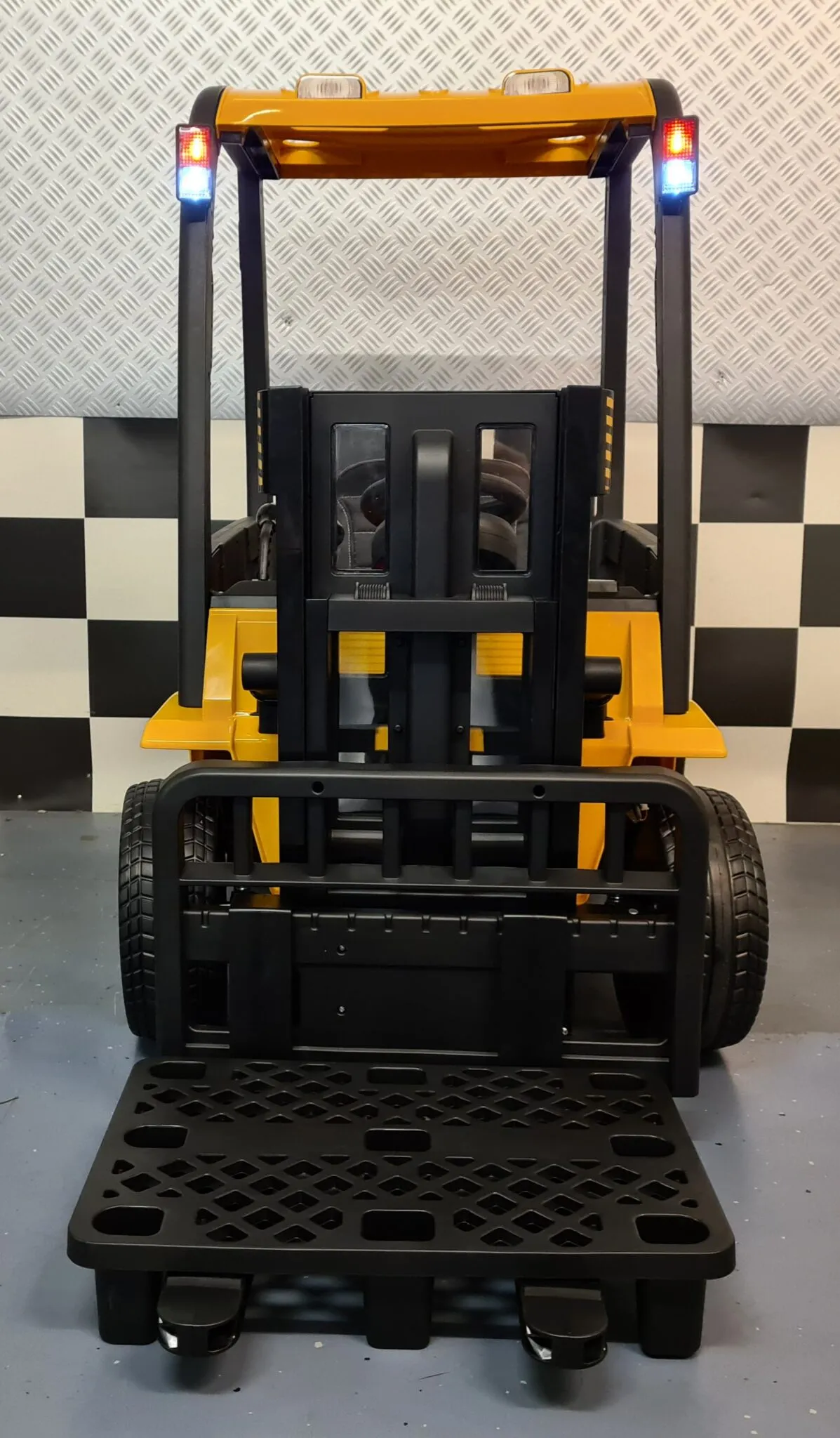 Neues Design - Elektrokinderfahrzeug - Elektro Gabelstapler - Einsatzfahrzeug für Kinder, Elektro Stapler 2x35