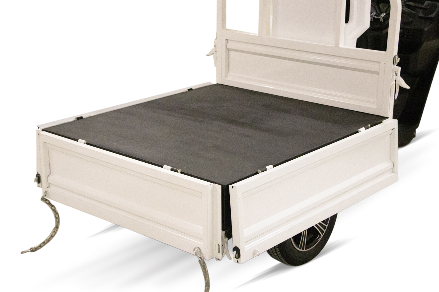 Elektroauto GECO Truck gXP V9 Pickup Pritsche, Elektro Lieferfahrzeug, E-Auto-Transporter