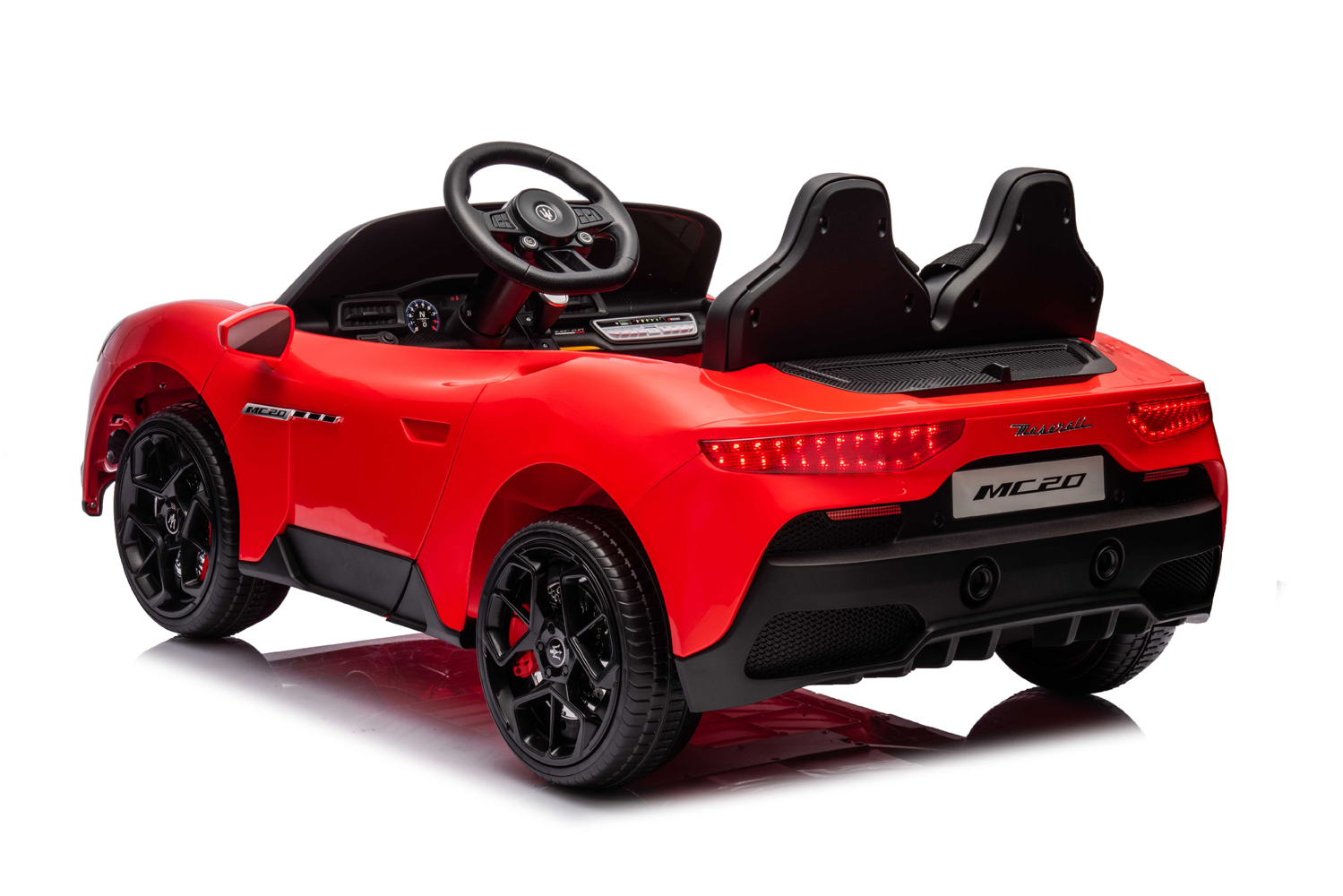 Elektro Kinderauto Maserati MC20 Supercar mit Lizenz Allrad 4x35W, Elektrokinderfahrzeug 2 Sitzer