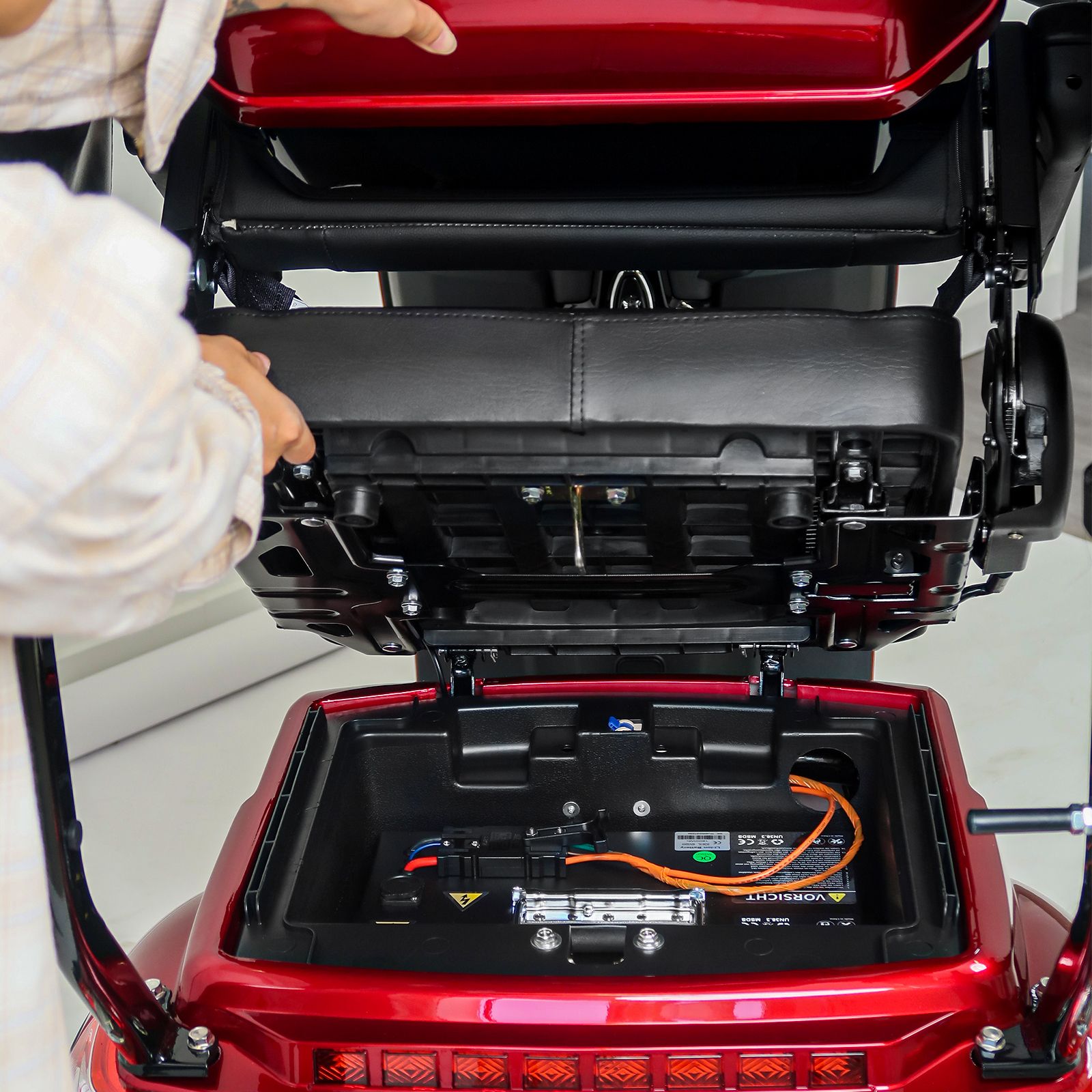 Rolektro Deisla, Dreirad DS3-25 mit Dach und Wetterschutz - 3 Rad Elektro Seniorenmobil bis 25 km/h
