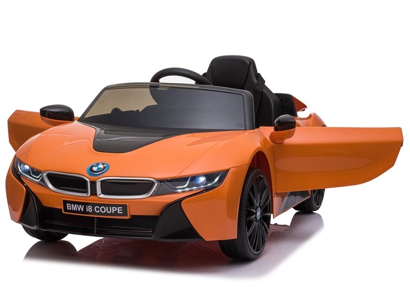 Elektro Kinderauto BMW I8, Ledersitz, EVA-Reifen, Kinderfahrzeug