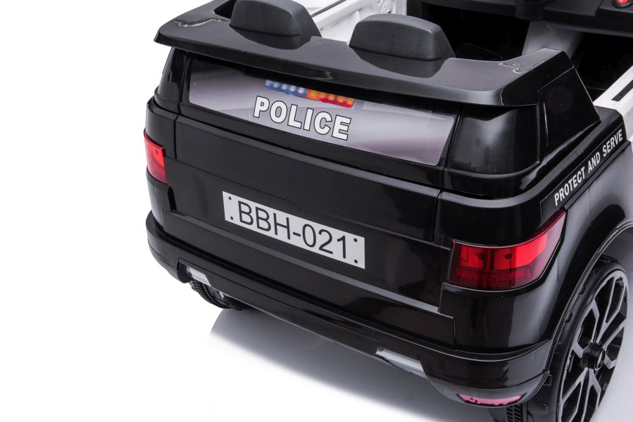 Polizei Elektroauto für Kinder BBH-021 Doppelsitzer - elektrisches Auto