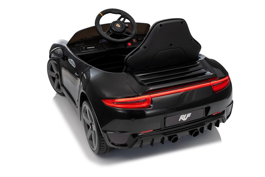 B-Ware! Elektro Kinderauto Porsche 911 RUF, Elektrokinderfahrzeug mit 2 Motoren, Lizenziert