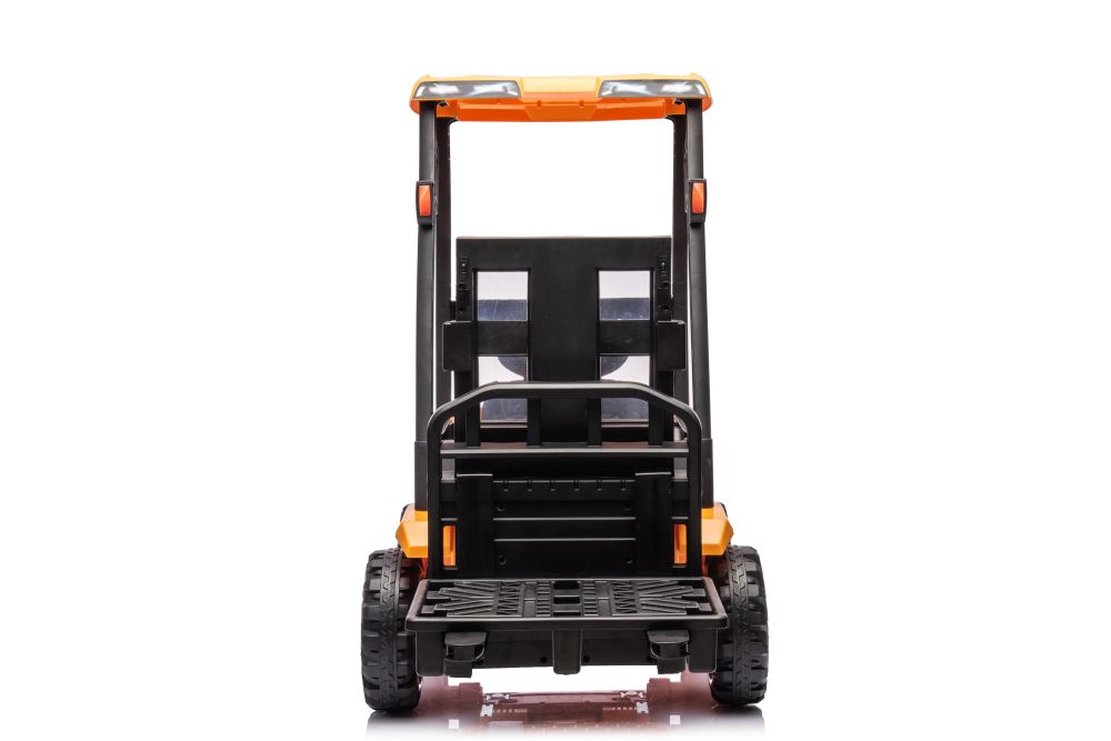 Elektro Kinderauto - Elektro Gabelstapler mit Dach - Einsatzfahrzeug für Kinder, Elektro Stapler 2x45 Watt