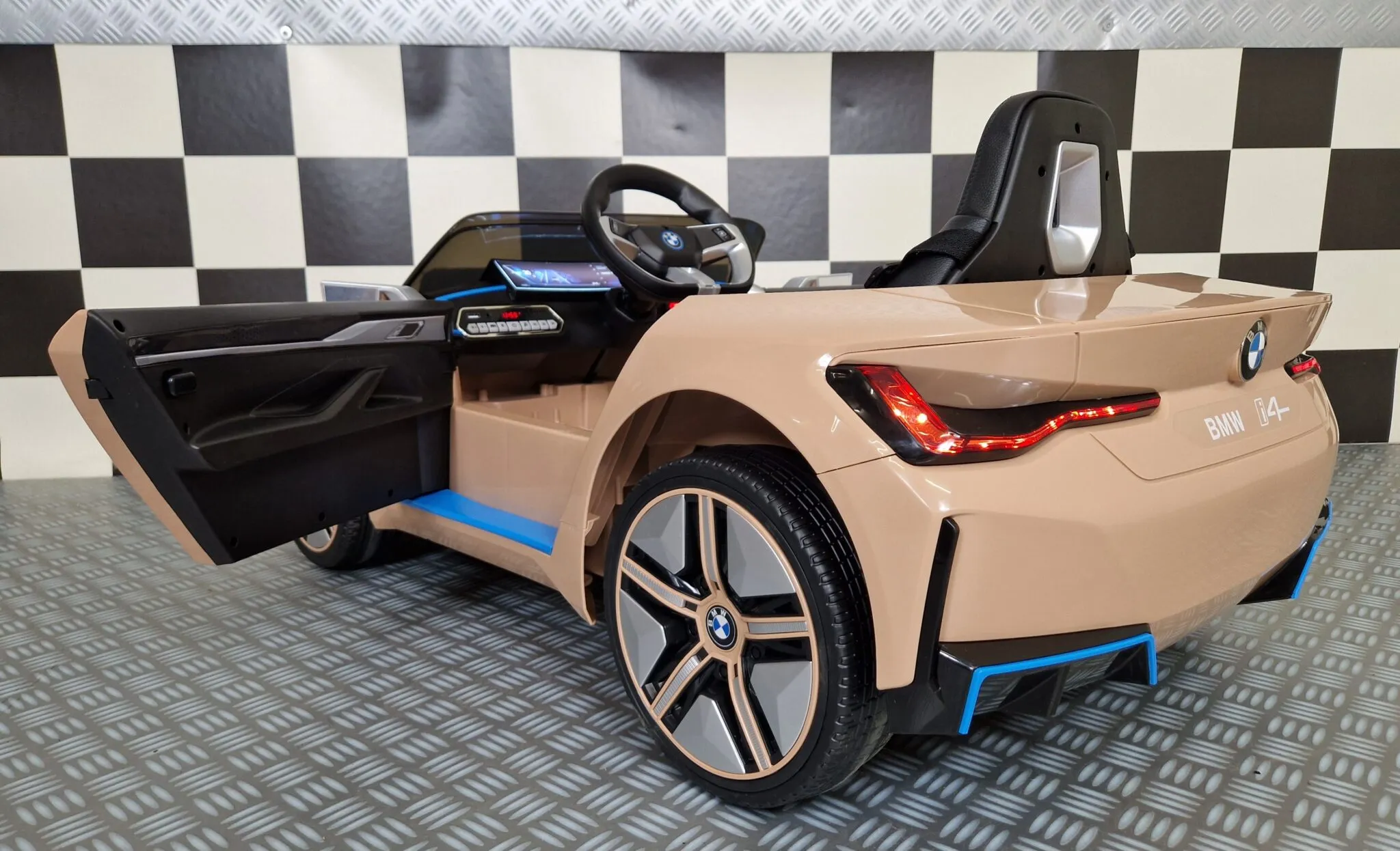 Elektro-Kinderfahrzeug lizenzierter BMW I4, Elektro-Kinderauto, Electric Kids Car