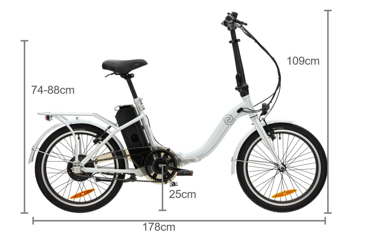 E-Bike Elektrofaltrad Vecocraft Nemesis - Klapprad, Elektrofahrrad faltbar