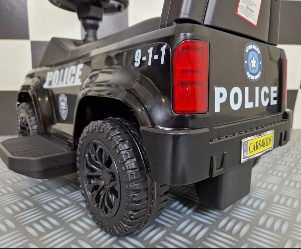 Elektro Kinderauto Mini Polizei, Elektrofahrzeug für Kinder mit Batterie