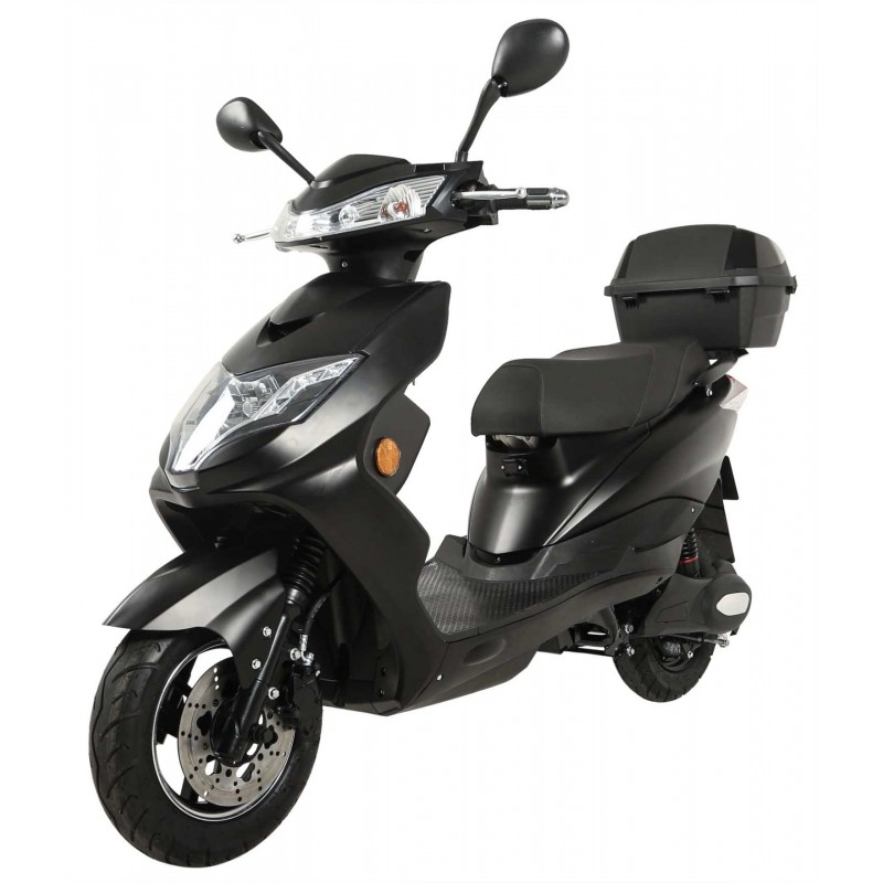 Elektroroller 2-Rad E-Roller Eagle Elektro-Roller bis 45 km/h, Elektro-Moped mit 2 Akku Varianten