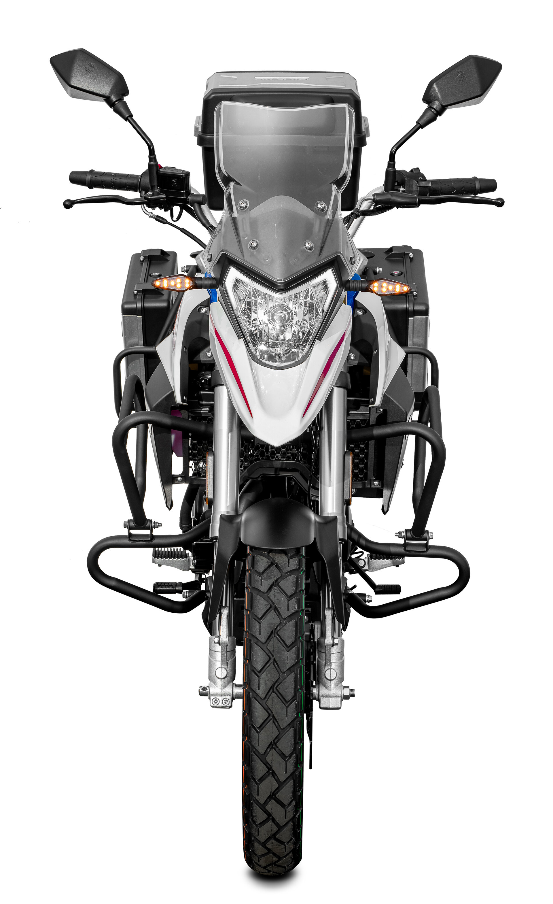 2.Wahl Cyclone RX1 Pro 125cc, Benzin Motorrad 99 km/h, 11 kW/15 PS, 1 Zylinder, 4-Takt Bike + Koffer