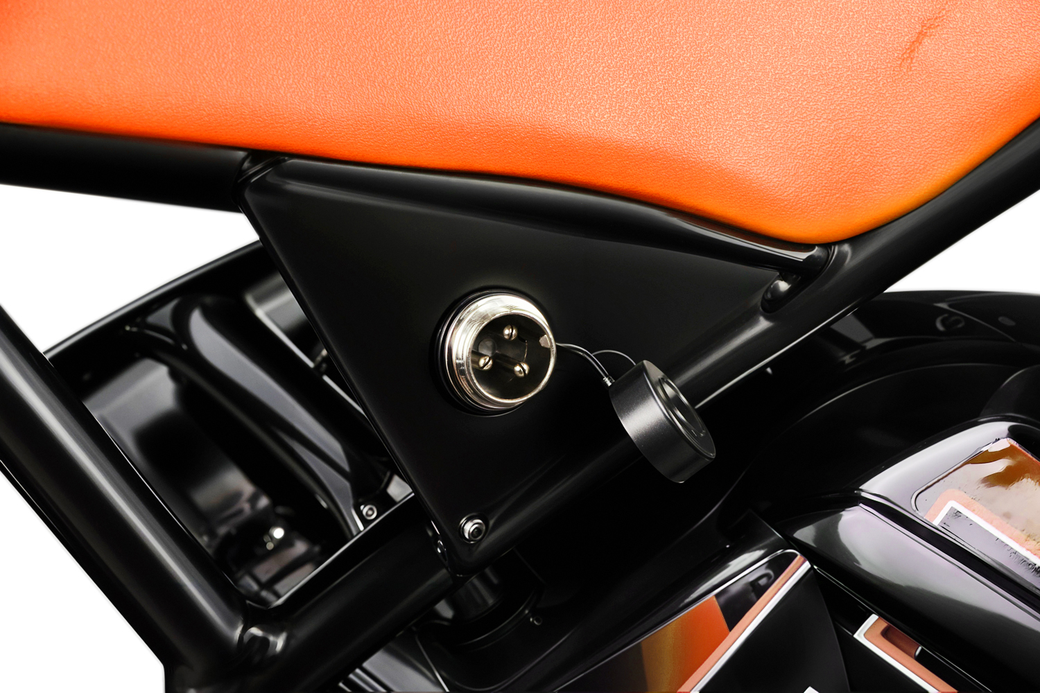 Elektro Kindermotorrad - 21 km/h Elektro-Bike Eco Flee 300 Watt, Elektro-Laufrad mit Stützrädern