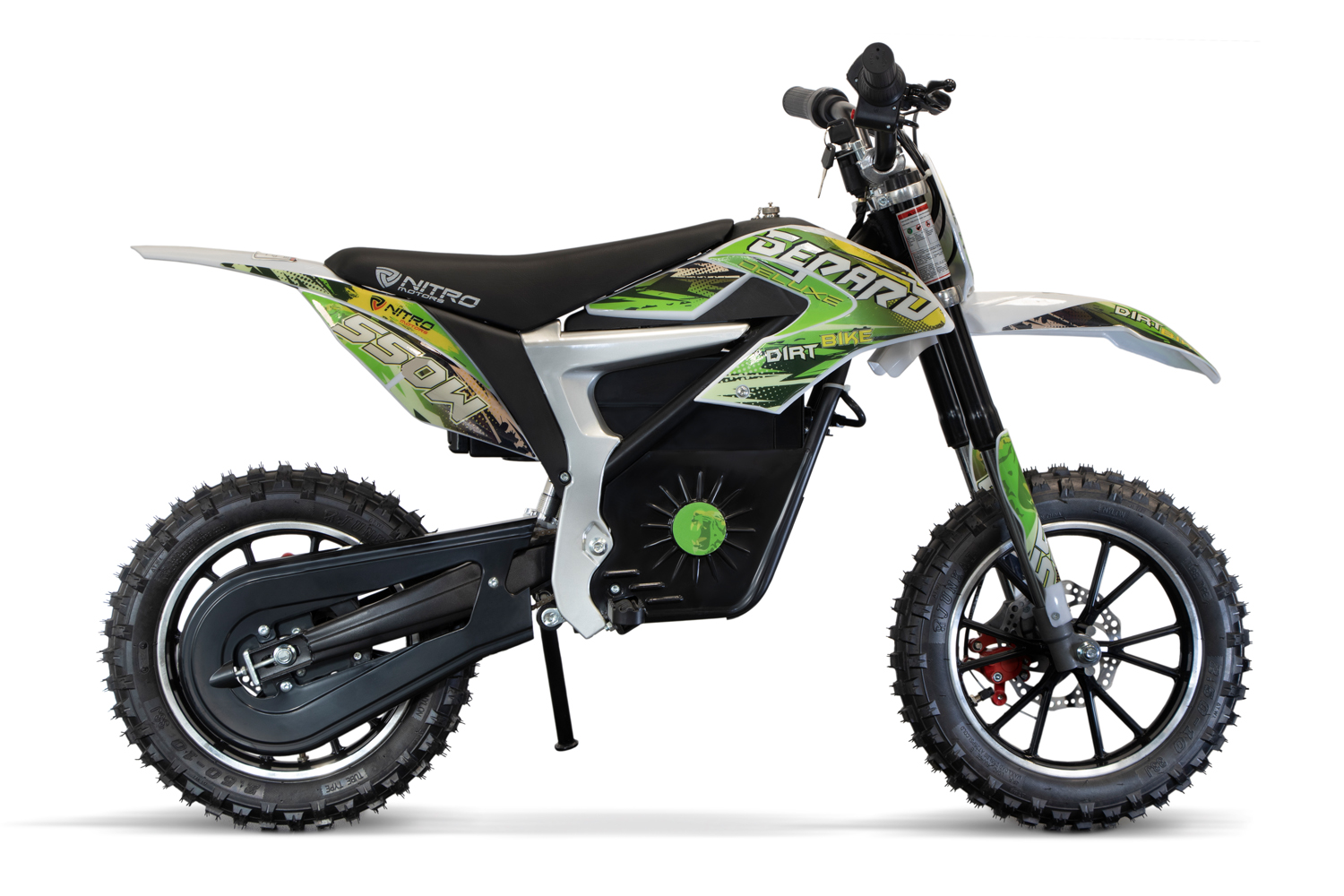 NITRO MOTORS 550W Eco mini Kinder Dirtbike Gepard DLX 10" - Crossbike - Motorcross Kids