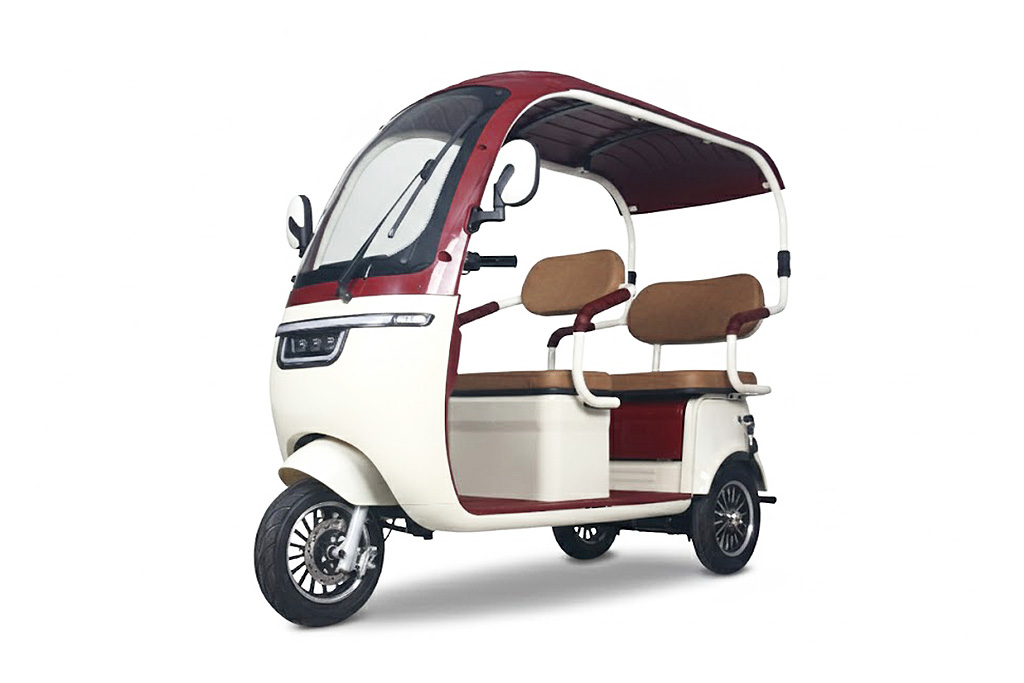 3-Rad Seniorenmobil 1800 Watt Geco AX3 RD210, Elektromobil 2-Sitzer mit Dach 25 km/h