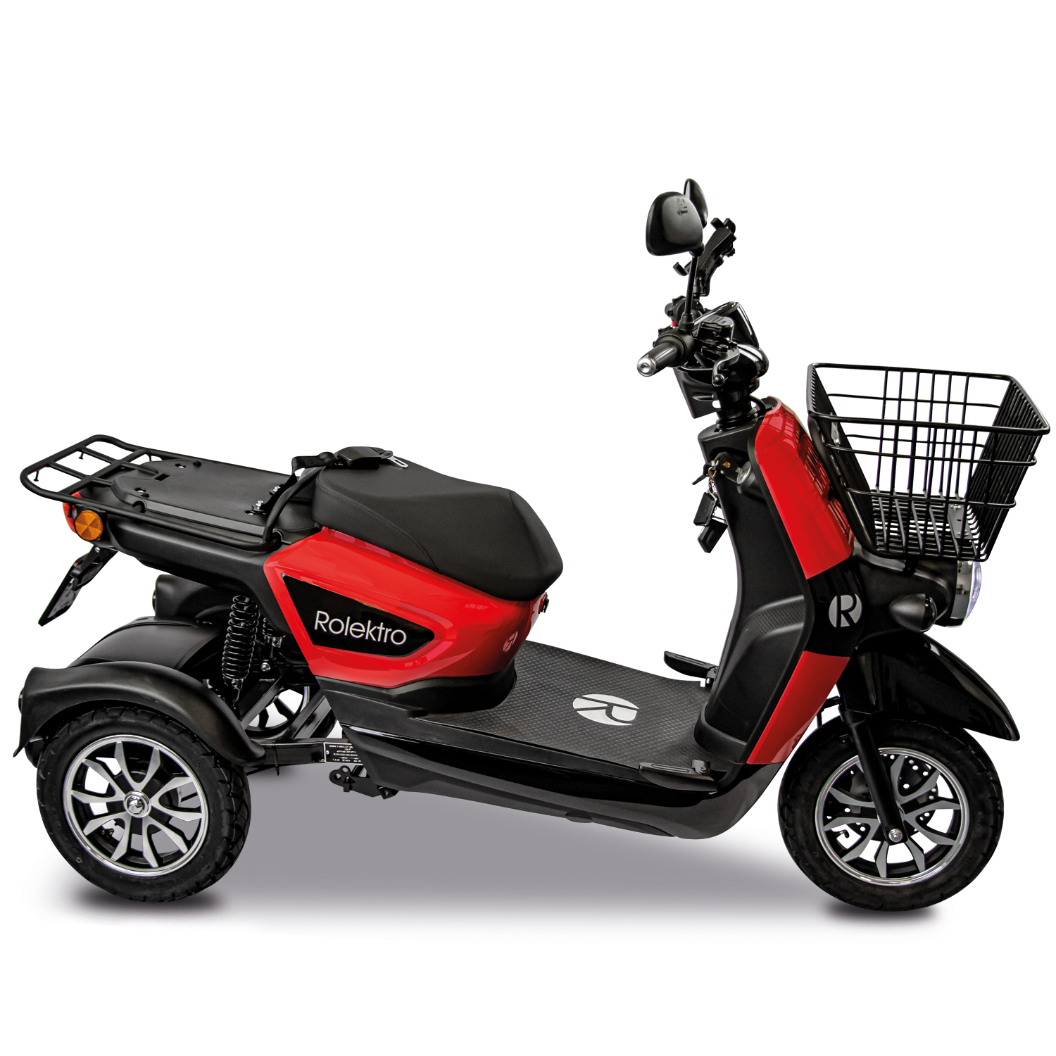 Rolektro E-Carrier 25 V.2 als Liefermobil, mit oder ohne Koffer, 2 Akku-Varianten