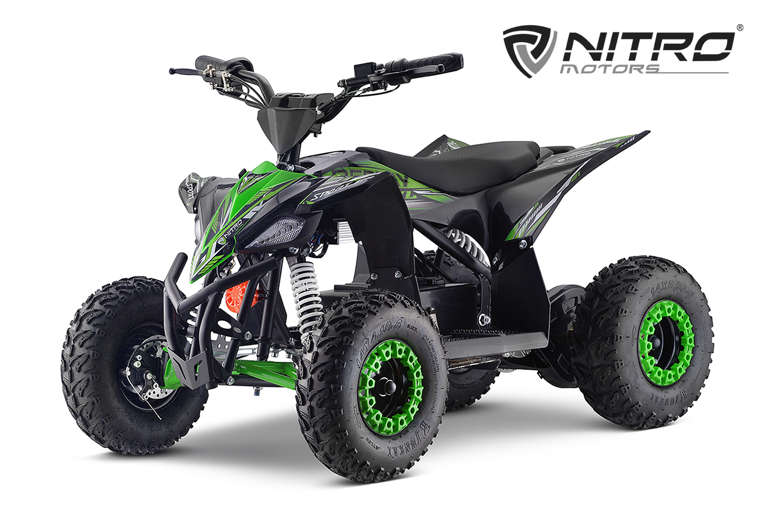 NITRO MOTORS 1500W XS Elektroquad für Kinder, 60V Eco midi Kinder Quad Replay DLX 6, ab 5 Jahren