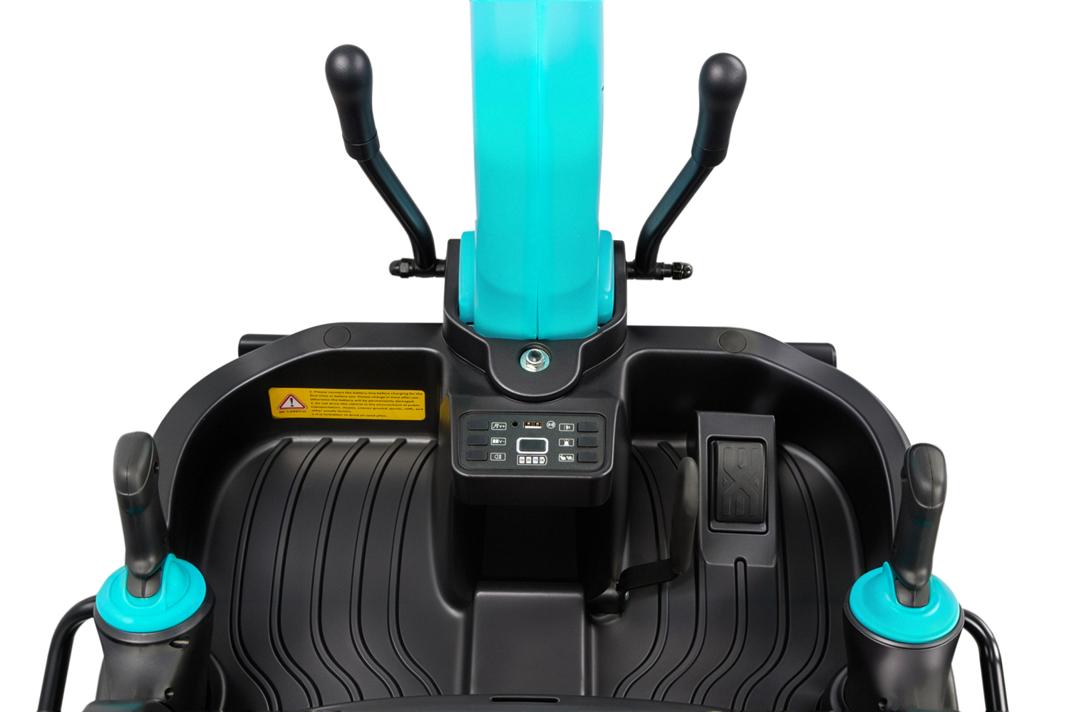 Elektro Kinder-Raupenbagger mit Schaufel, Elektro Raupenfahrzeug, Kettenfahrzeug für Kinder, Schaufelbagger, Elektrobagger 360 Grad Drehfunktion