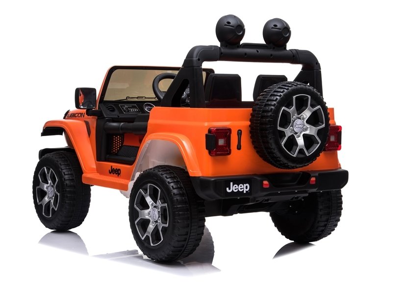 Elektrofahrzeug für Kinder, Kinderelektroauto, Lizenz Kinder Elektro Auto Jeep Wrangler Rubicon Allrad mit 4x35W
