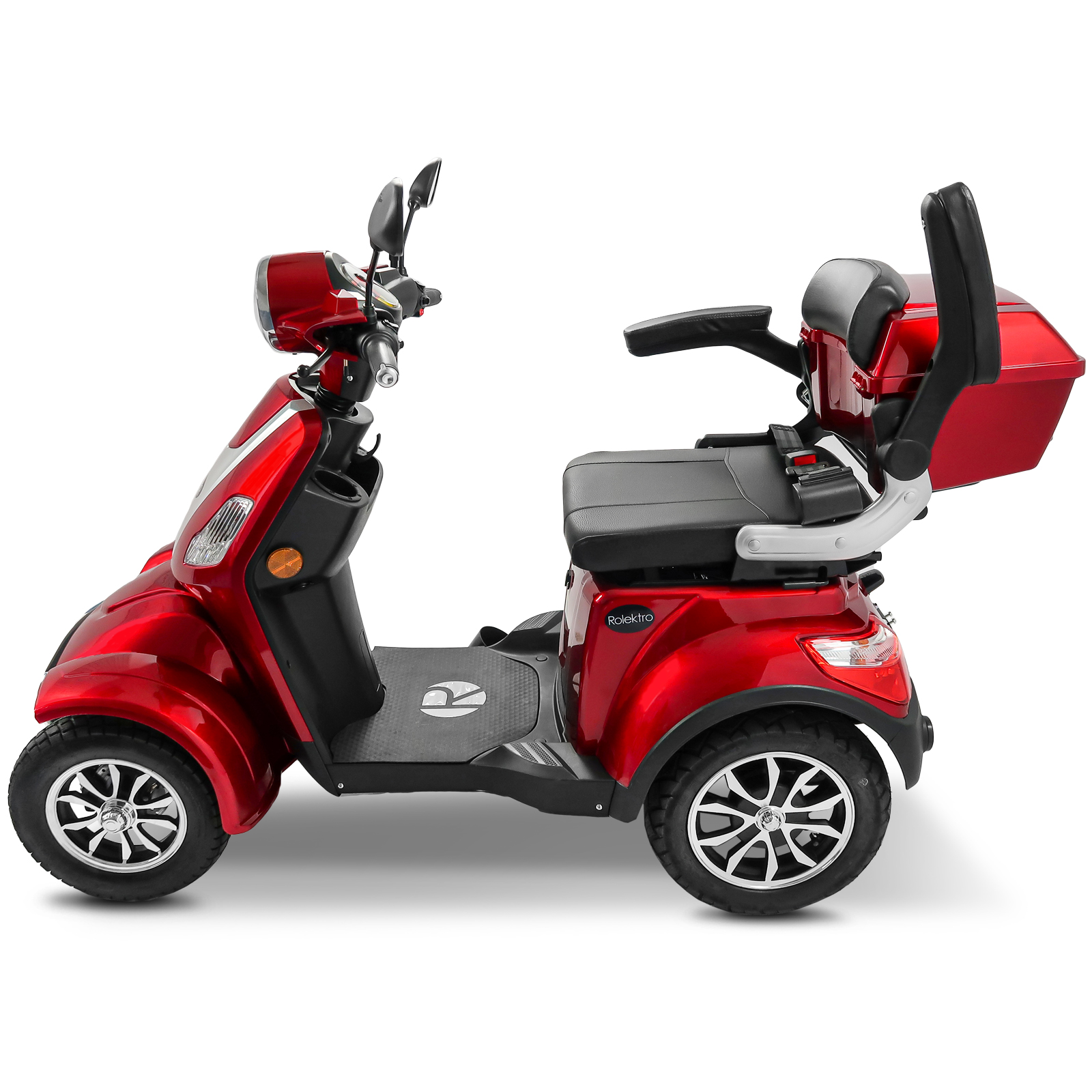 Rolektro E-Quad 25 V.3 Lithium Akku herausnehmbar - 4 Rad Seniorenmobil