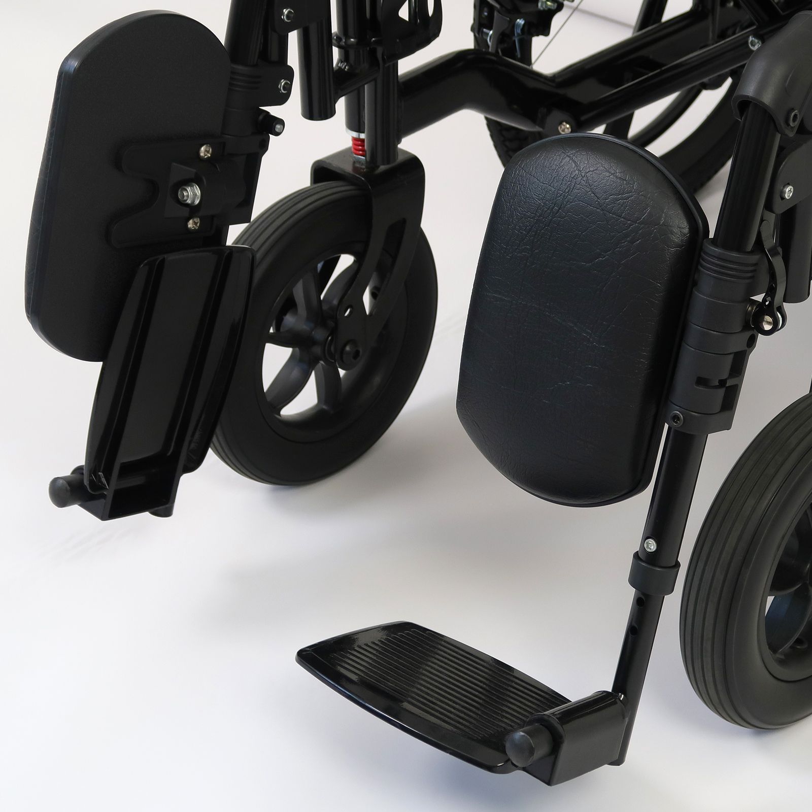 Rolektro E-Rollstuhl ERS-6 Li, Schwarz, 6km/h - elektrischer Krankenfahrstuhl, Elektrorollstuhl mit Joystick
