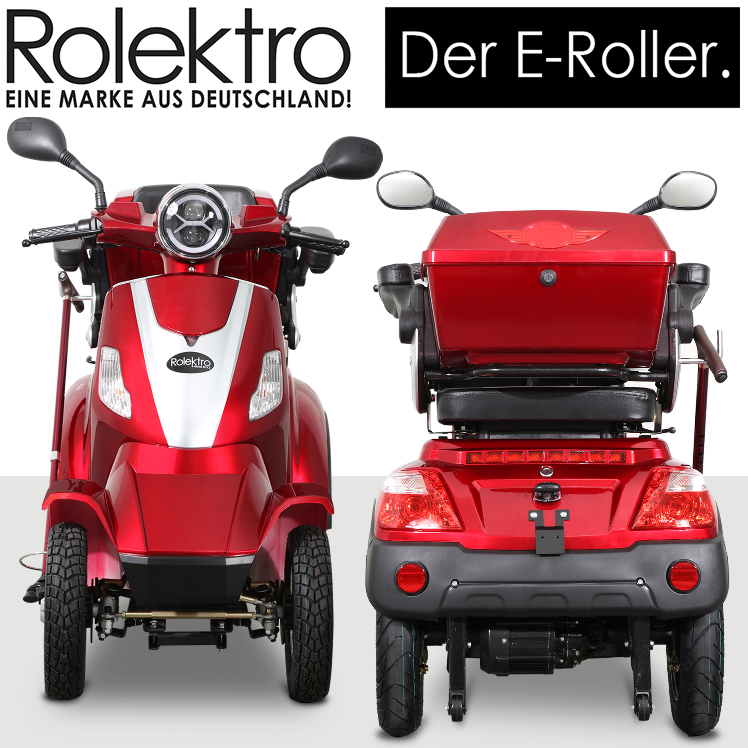 Rolektro E-Quad 25 V.2 Blei-Gel - 4 Rad Seniorenmobil