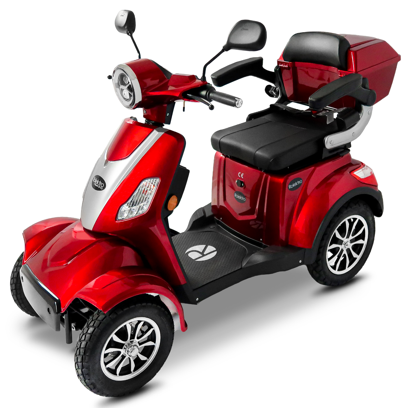 Rolektro E-Quad 25 V.3 Lithium Akku herausnehmbar - 4 Rad Seniorenmobil