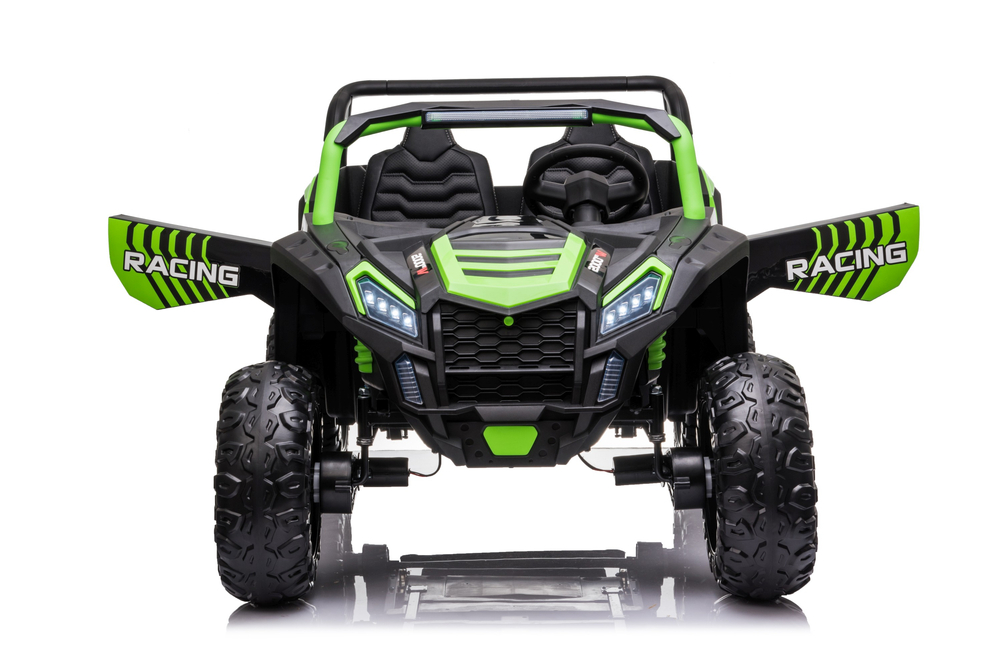 XXL Kinderfahrzeug - 15 km/h, Elektro Kinder Buggy STRONG, Elektrobuggy für 2 Kinder - 180W