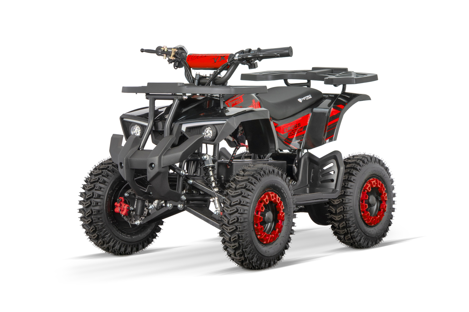 NITRO MOTORS 1000 W Eco mini Kinder Quad Dusty VX Cross 6 Zoll, Kinderquad bis 25 km/h