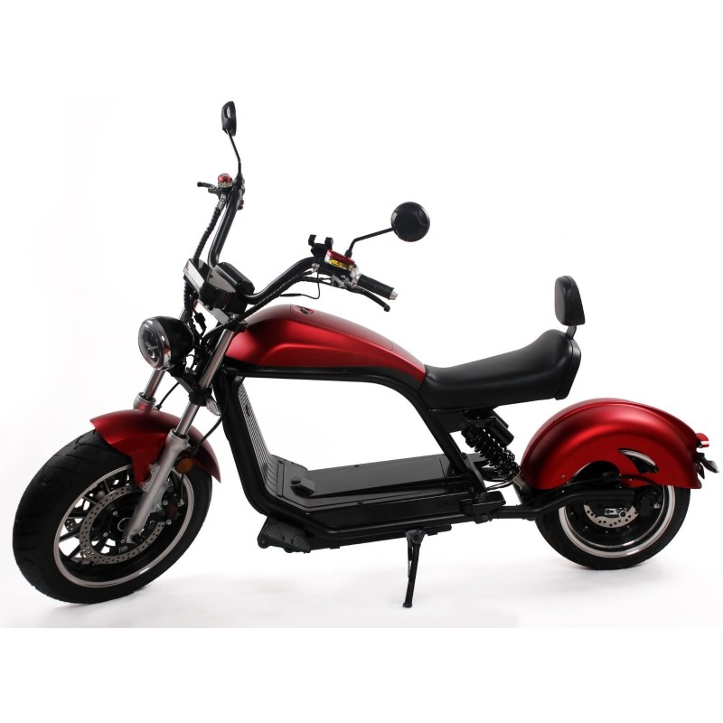 Elektroroller 2-Rad Chopper HL 6.0, Elektro-Roller bis 45 km/h, bis 100 km Reichweite, Elektro-Mofa ab 15 Jahren