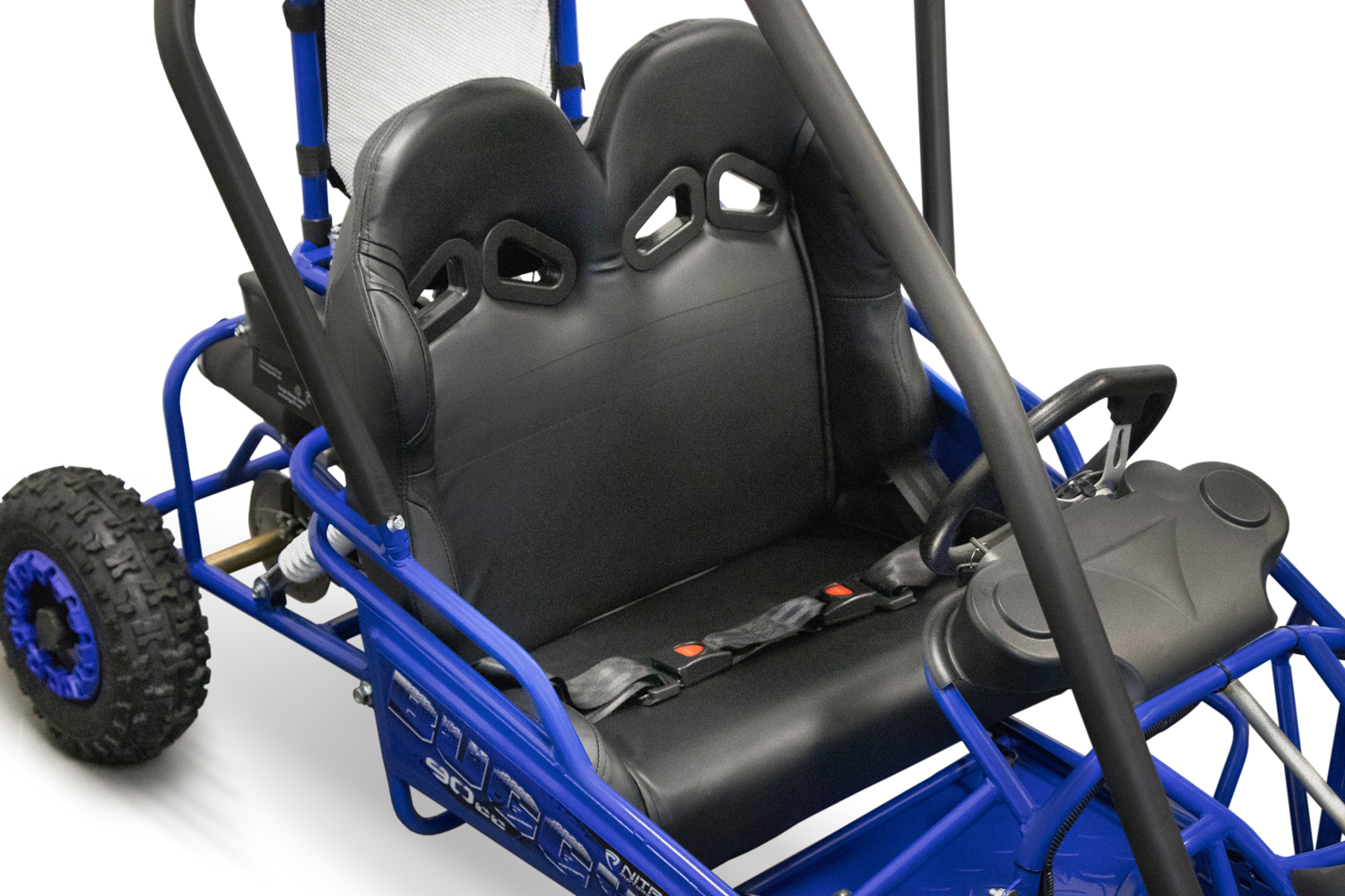 NITRO MOTORS Gokart 90cc, midi Kinder-Buggy Hunt 6 - 2 Sitzer Strandbuggy, Automatik Benzinbuggy