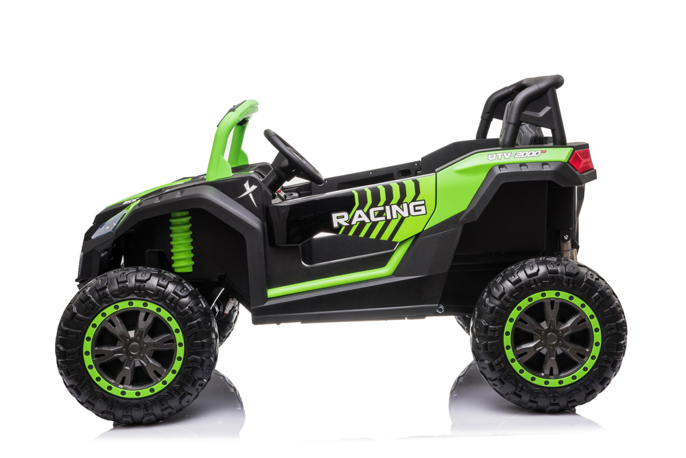 XXL Kinderfahrzeug - 15 km/h, Elektro Kinder Buggy STRONG, Elektrobuggy für 2 Kinder - 180W