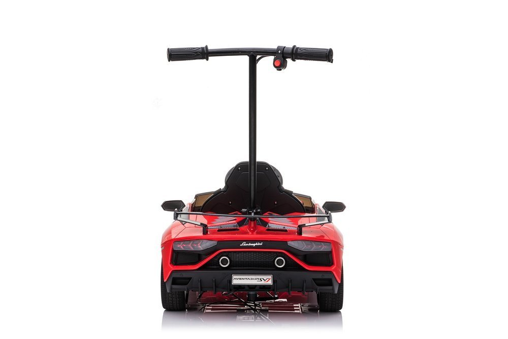 Elektro Kinderauto Lamborghini Aventador SX2018 mit Schiebestange und Stehplatz, 2x45Watt