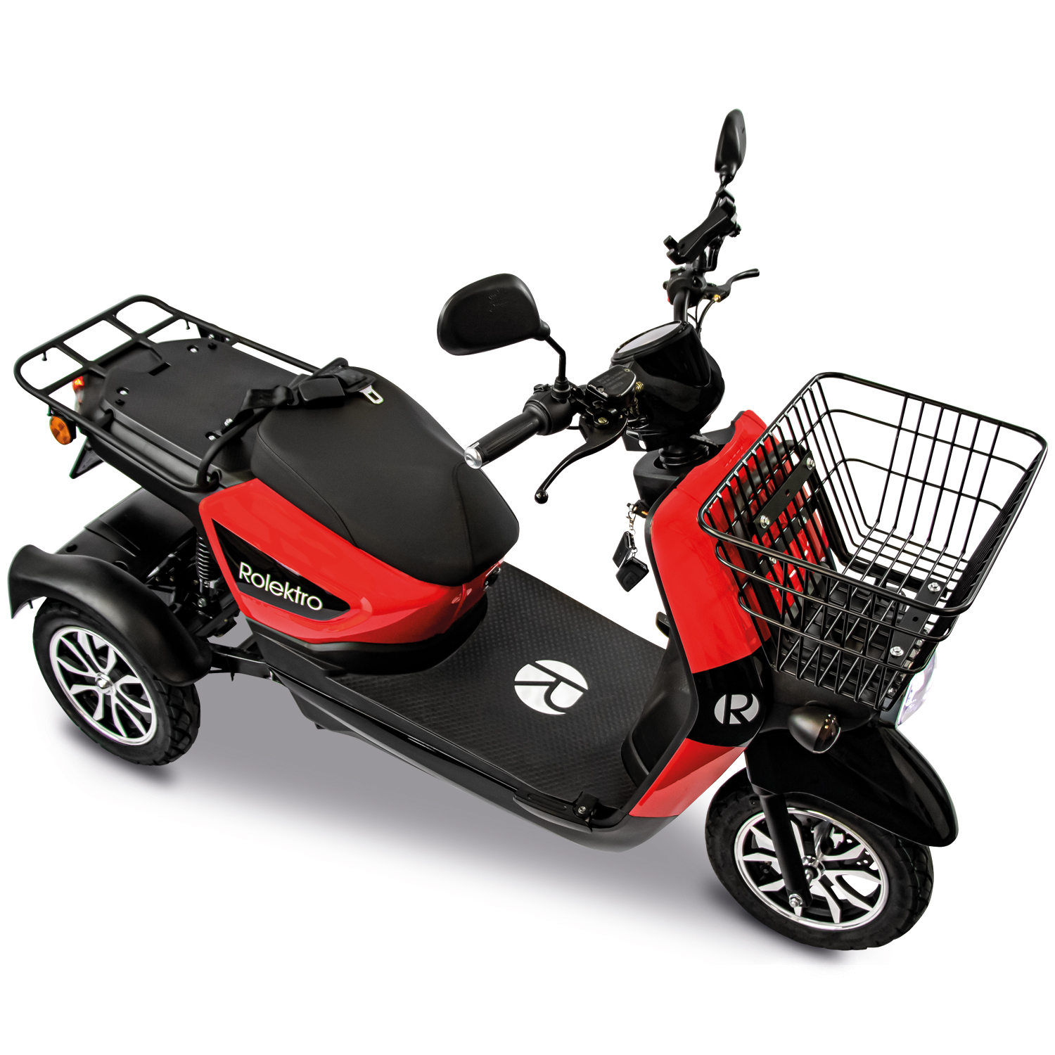 Rolektro E-Carrier 25 V.2 als Liefermobil, mit oder ohne Koffer, 2 Akku-Varianten