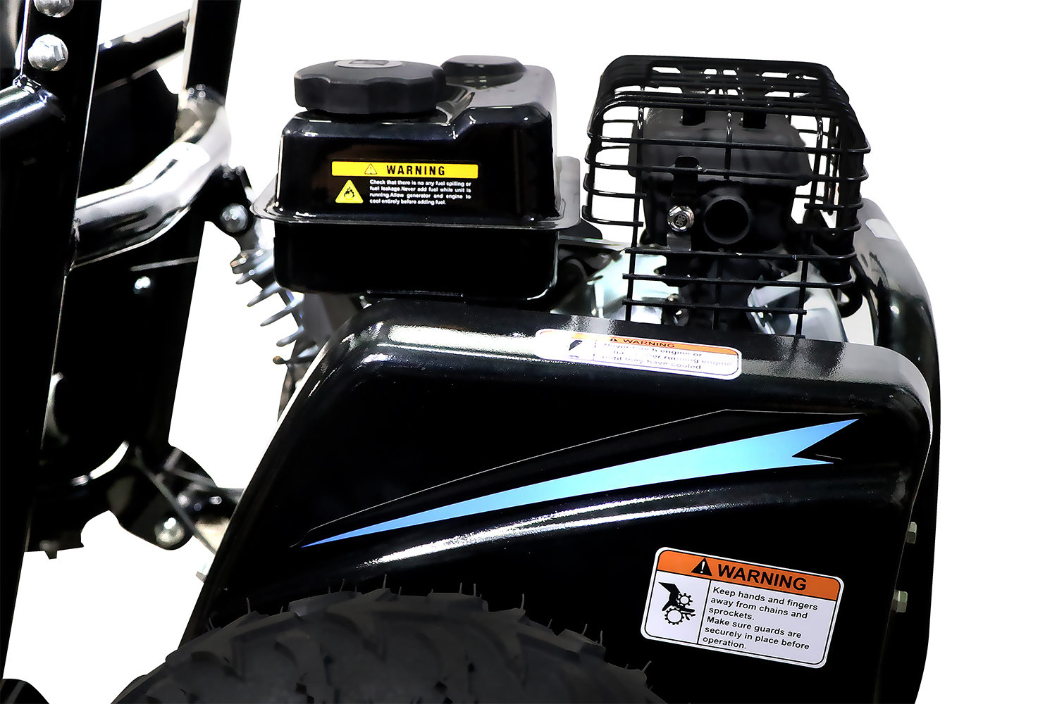 Nitro Motors GoKid Dirty 98cc Automatik Pullstart 6 Zoll Offroad Kinderbuggy, Strandbuggy, Benzinbuggy