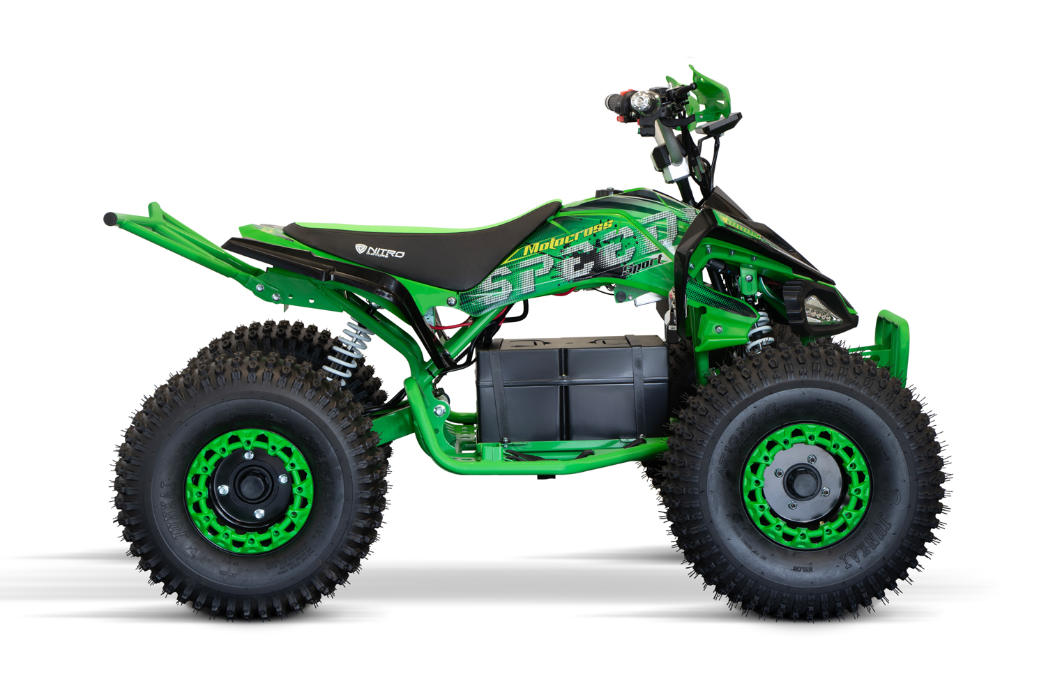 Nitro Motors Speedy Sport 8 Eco Midi Quad 1000 Watt 48V 8 Zoll, Kinderquad mit Wellenantrieb