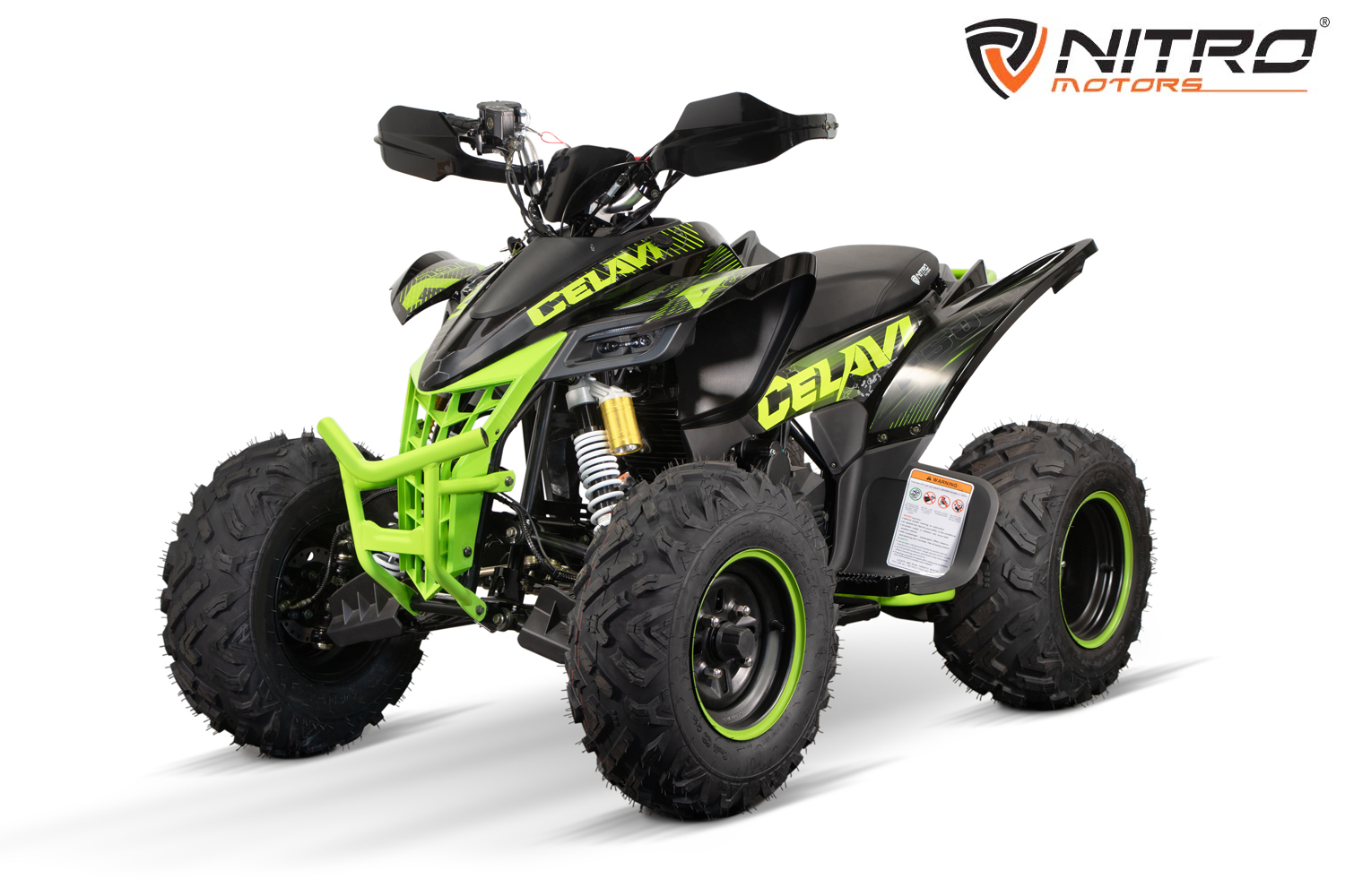 NITRO MOTORS Kinder Benzinquad, 250cc maxi Kinderquad Celavi RS CVT 4-Gang Manuell Platin