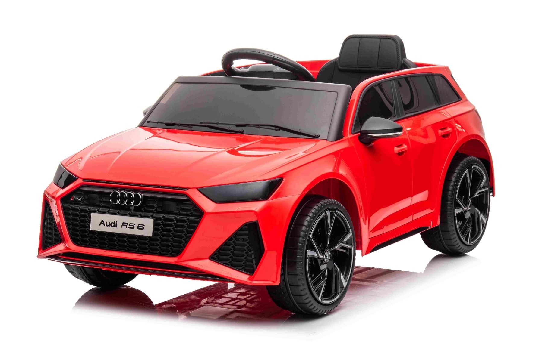 Elektro Kinderfahrzeug Audi RS6, Elektro Kinderauto mit 2x25 Watt, Elektroauto für Kinder zum selber Fahren